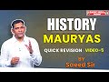Appsc group ii  history mouryas quick revision  05 saeed sir  shine india academy viral