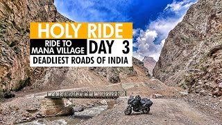 BADRINATH | HOLY RIDE | Day 3| DEADLIEST ROADS OF INDIA