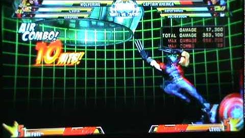 Marvel vs Capcom 3 wolverine combo