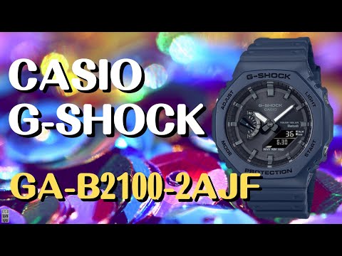 CASIO GA-B2100-2AJF カシオーク GAB2100-2A | Navy Blue Analog-Digital Men's Watch - G-SHOCK