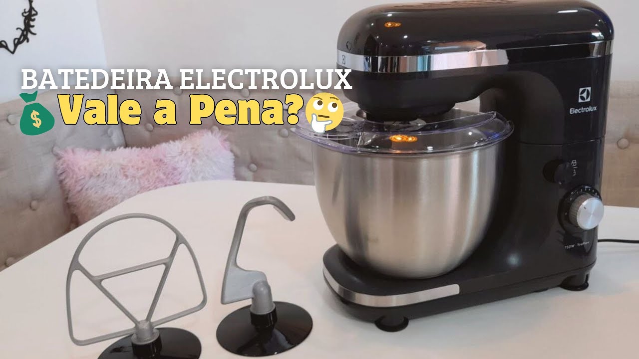 Resenha Batedeira Planetária Electrolux Tigela Inox 750W Experience EKM40 Magazine Luiza