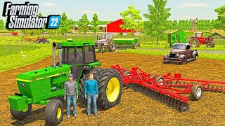 I Give My Brother The Farm For 24HR? | Farming Simulator 22