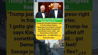 Trump Drops Savage Line on Democrats—Flex or Just Joking? 💥 #shorts #USPolitics #Trump #Debate