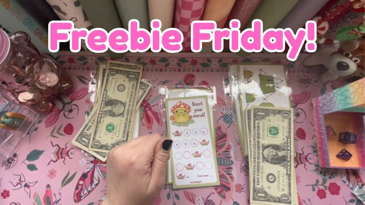 Freebie Friday #cashstuffing 