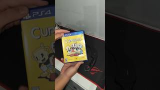 Unboxing Cuphead ps4 #cuphead #ps4 #playstation #meta1000inscritos