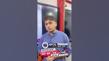 New trend, NPCIL EWS cut off less than SC through GATE | 100% selection on Interview marks