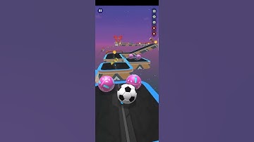 Sky Rolling Ball 3D Gameplay level 46 walkthrough Solution Android iOS #Short #viral