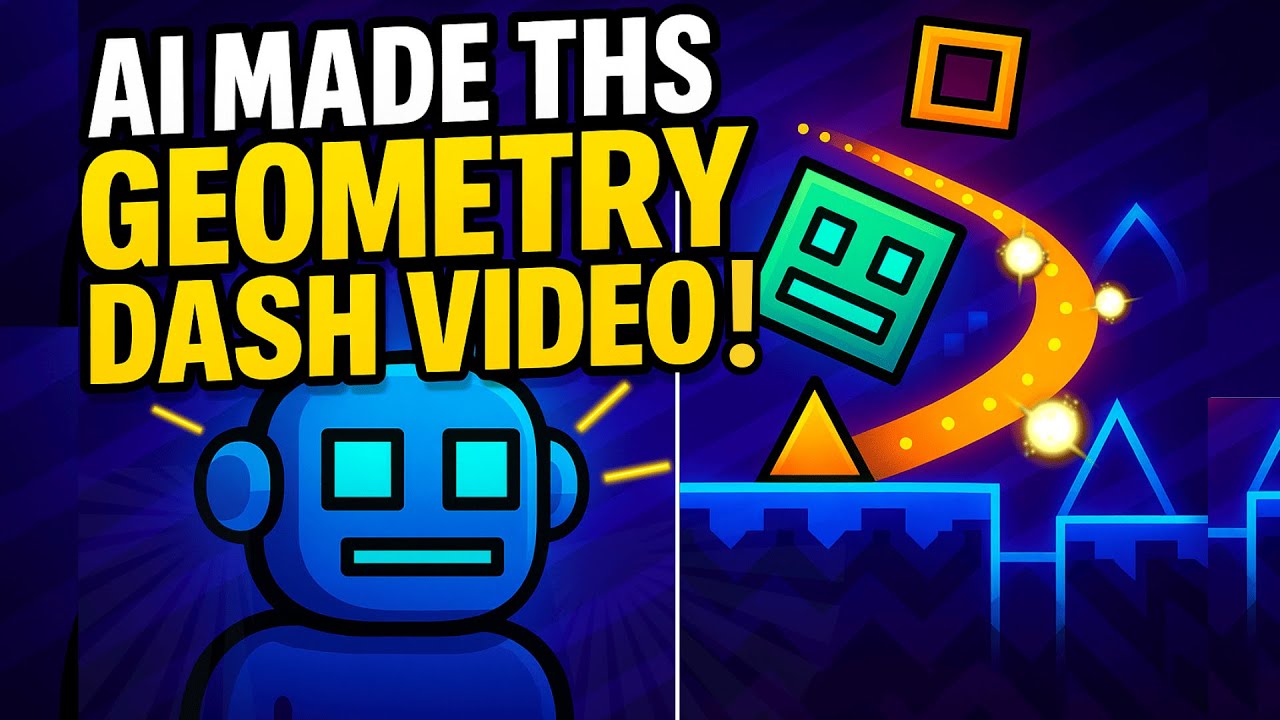 AI wrote this geometry dash video.... - YouTube