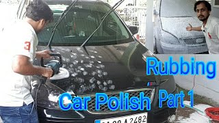 Car detailing Rubbing and Polishing / 3M rubbing compound / nitto rai / part 1