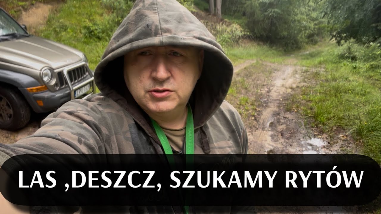 PATROL PO LESIE/ W DESZCZU SZUKAM RYTÓW NA SKALE