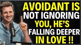 Avoidant's Not Ignoring You... He's Falling Deeper in Love 💘 | Matthew Hussey Motivation