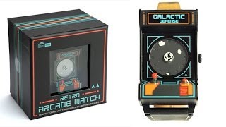 Classic Arcade Wristwatch From Thinkgeek