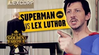 GOLDEN SHOW - Superman et Lex Luthor. A la vie, à la mort !