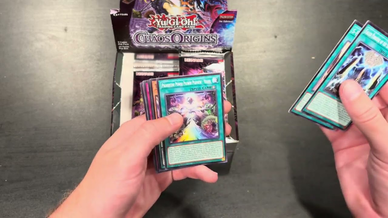 Yugioh Chaos Origins Box Break #2! - YouTube