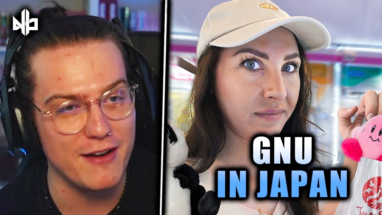 Gnu in Japan?😱 | Niek reagiert auf Jasmin Gnus Japan Vlog | Niekbeats