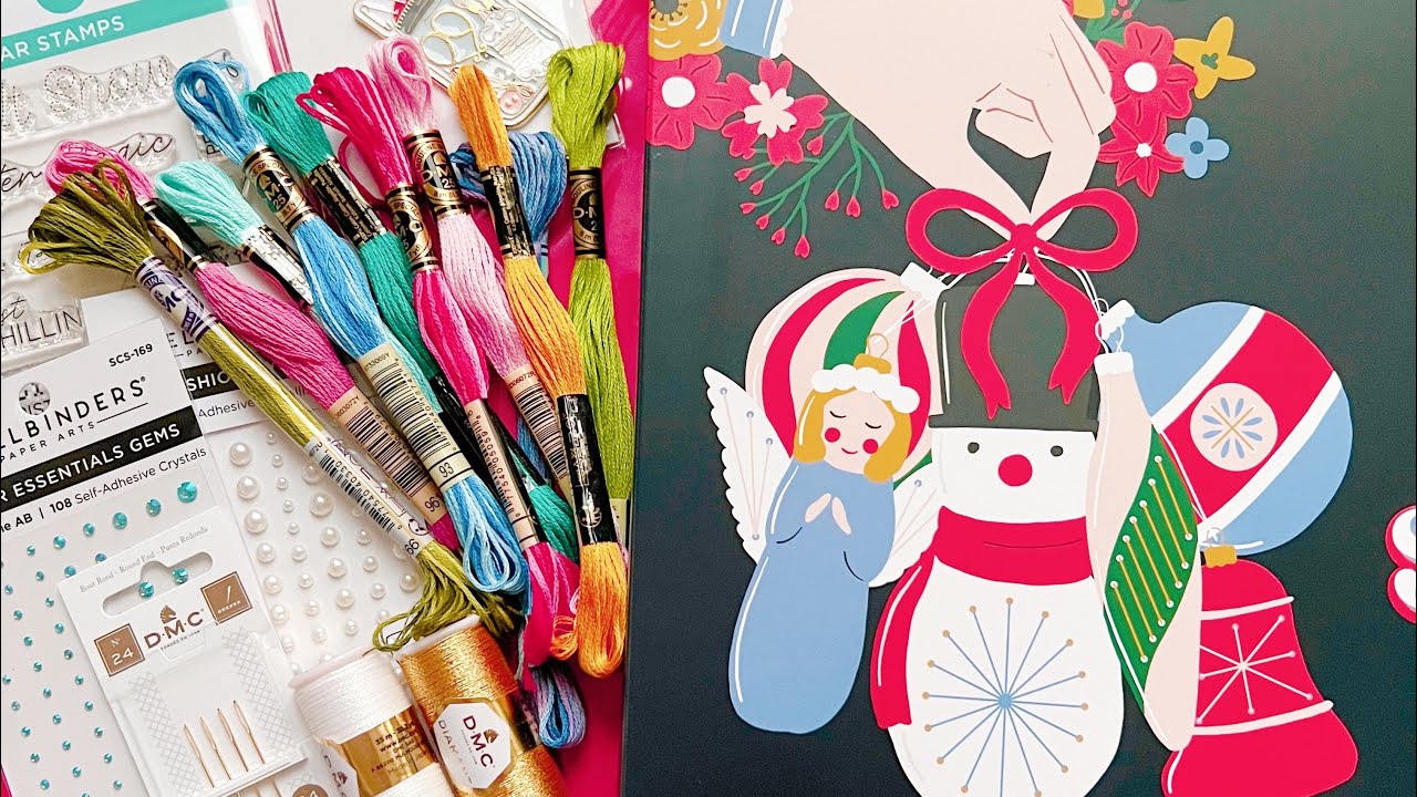 Spellbinders 12 Days of Stitchmas 2024