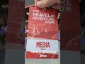 Checking in from the Travel &amp; Adventure Show #shorts