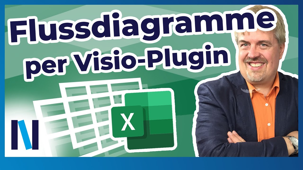 Excel 365: Flussdiagramme erstellst Du am einfachsten mit einem Visio-Plugin!