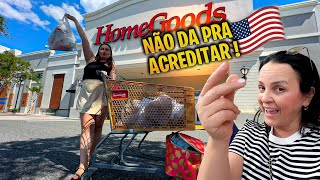 Fazendo compras na  HomeGoods com Minha Sobrinha- Enchemos o Carrinho 🛒