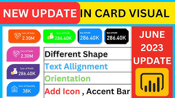 📊 NEW CARD VISUAL Tutorial - Power BI [June 2023 Update]