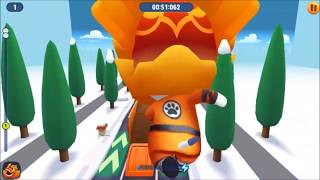 Kung Fu Hank Running in Talking Tom Gold Run screenshot 5