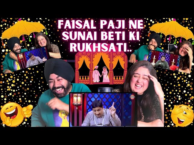 Punjabi Reaction on Cherro Shayari~9 l Aaj FAISAL PAJI Ne Dassi Beti Di Ruksati~Hasa Hasa Ke Maar Ta class=
