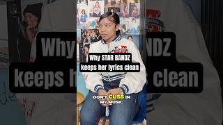 The heartwarming reason STAR BANDZ doesn’t cuss in her music #starbandz #raplyrics #hiphop #podcast