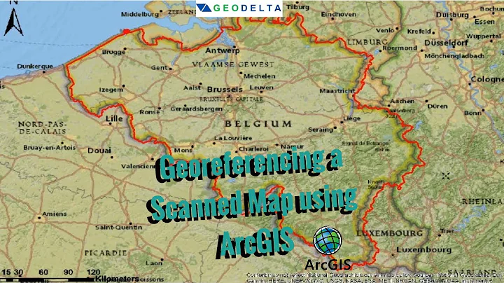 How to Georeference an Image or a Scanned Map using ArcMap