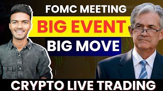 Live Analysis Fed Fomc Event | Live Trading Bitcoin &amp; Ethereum |  17 September 2025 DeltaExchange