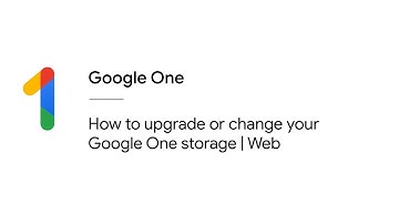 How to upgrade or change your Google One storage from your computer