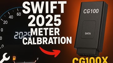 Maruti Swift 2025 Meter Calibration | Odometer Correction Using CG100X 🔧