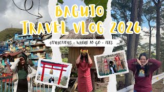 Baguio Travel Vlog 2026 | first time exploring Baguio city 🇵🇭🌲♥️