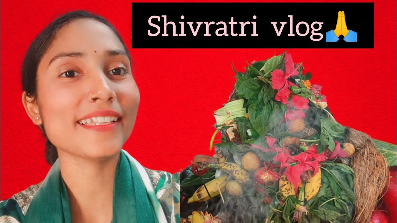 Mahashivratri Celebration Vlog / Fasting, Puja & Temple Darshan 🔱 2026