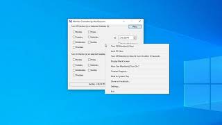 Turn Off Monitor or Display Device(s) Daily or on Specific Weekday(s) screenshot 2