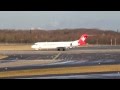 Swiss f100 hbjve takeoff  eddl