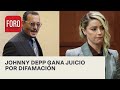 Johnny Depp gana juicio contra Amber Heard