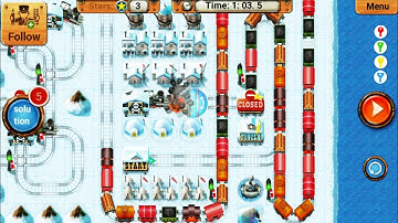 Rail Maze 2 Long Train Gameplay - Train Puzzle Game - Android Gameplay #231