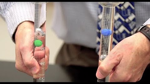 Viscosity Demo: Water and Oil