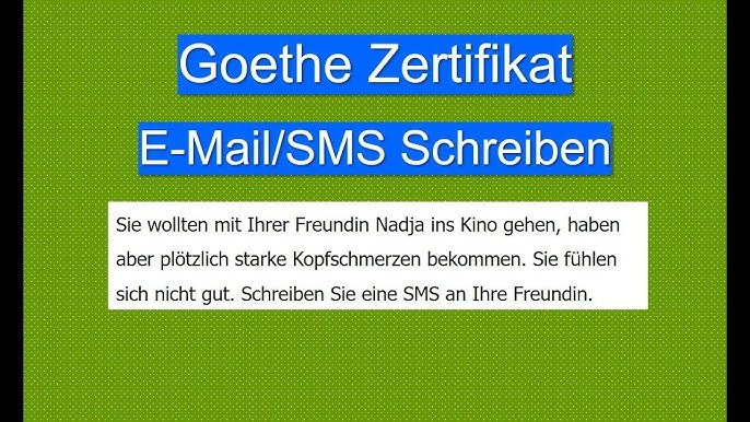 Sms schreiben