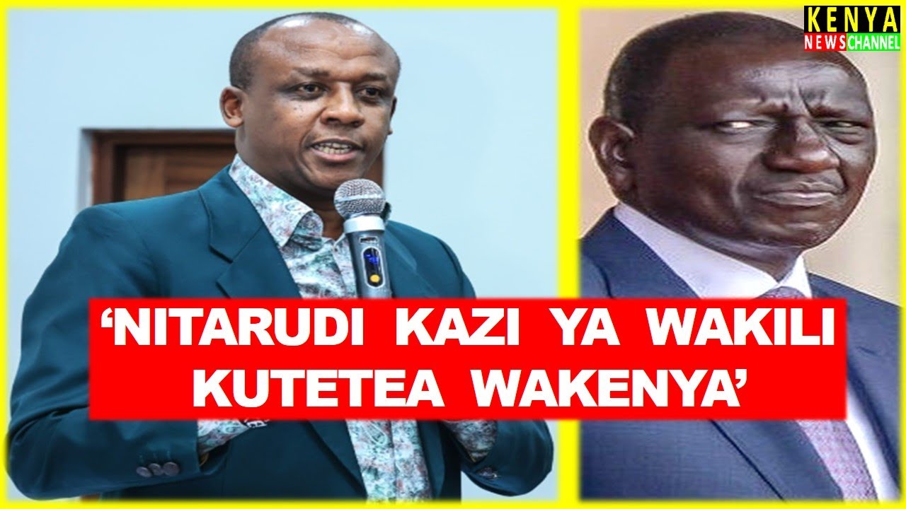THIS MAN! Listen what Mutula Kilonzo told Ruto after By-elections in ...