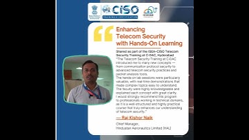 Real Learning, Real Security | ISEA_CISO Training Feedback