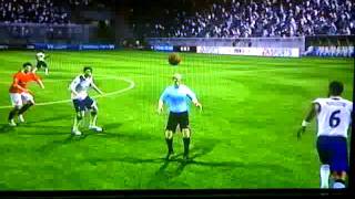 Fifa 11 Referee makes a foul