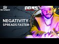 Why Negativity Spreads Faster Than Positivity