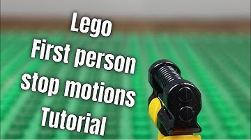 How to make a Lego first person stop motion animation