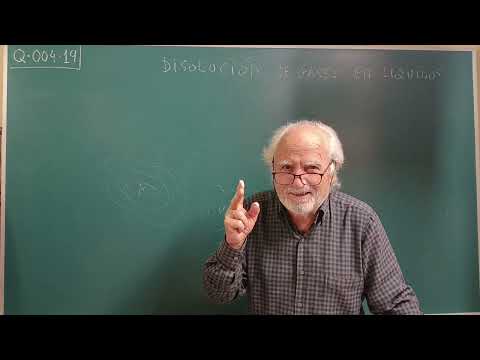 Q•004•19   ...    GASES EN LÍQUIDOS. DISOLUCIONES COTIDIANAS Y FUNDAMENTALES PARA LA VIDA