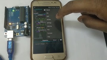 Program your Arduino with an Android Device
