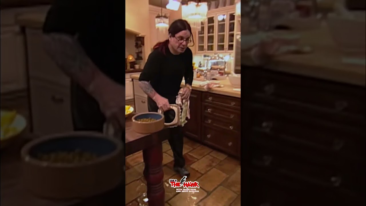 Ozzy Dealing With A Dog Bowl