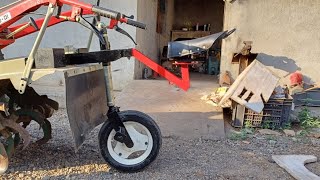 VST Shakti 130-DI rotary seat attachment | power tiller