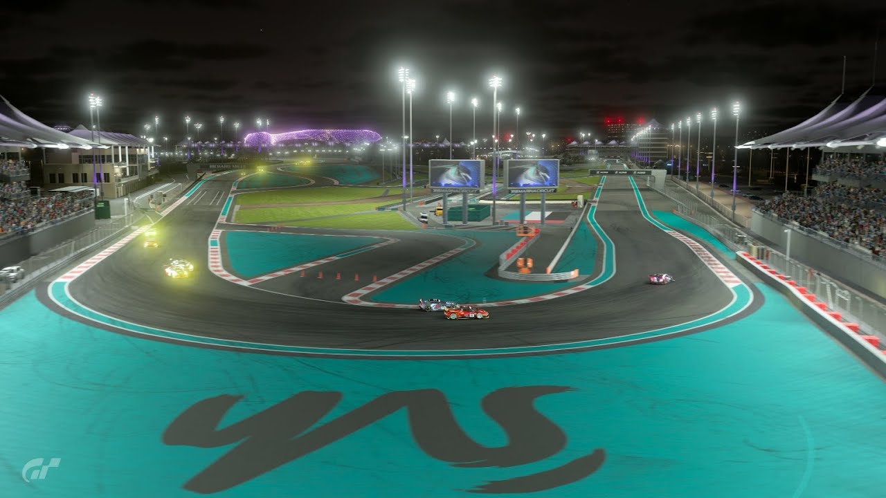 PS5 Gran Turismo7 Manufacturers Cup YAS MARINA Circuit Ferrari 458 Gr3 Outcam 4K