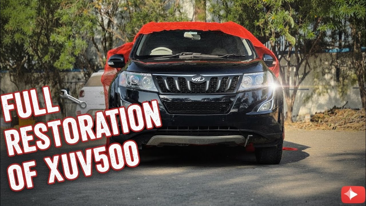 You Won't Believe This XUV500 Transformation! (Full Restoration) 🔥